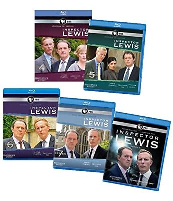 Inspector Lewis Series 4-8 Masterpiece Mystery Blu-ray Collection