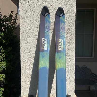 ELAN MBX MONOBLOCK SKIS 200cm 80” with MARKER TITANIUM BINDINGS | eBay