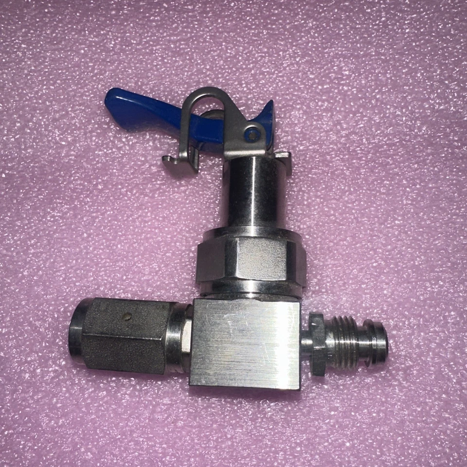 SWAGELOK Sealed Diaphragm Valve 316 Stainless VCR Fittings 6LVV-DPTMR-P - Image 2 of 2