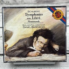 Schubert Symphonies Nos. 1, 4 6, Rosamunde, Berliner Philharmoniker 1988 CD