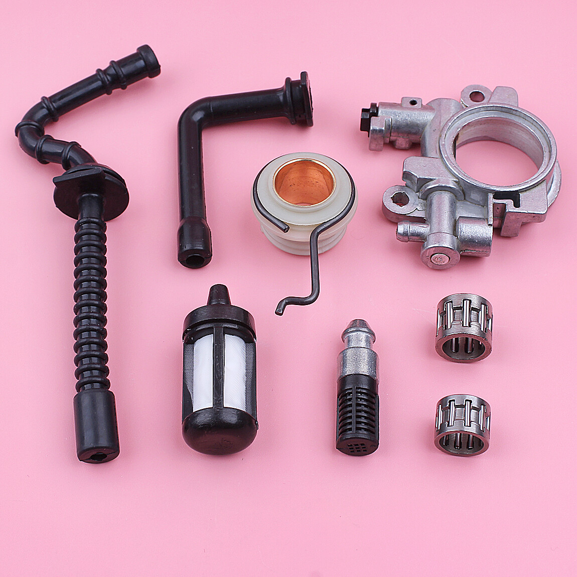 Oil Pump Fuel Filter Line Hose Worm Gear Bearing For Stihl MS290 029