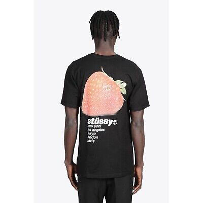 Stussy Strawberry Tee in Black | eBay Stussy Strawberry Tee in Black | eBay