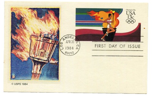 Enveloppe Premier Jour (FDC) Collection Olympique Officielle 1980 - Sports Nautiques - Qualité MNH