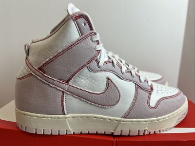 Nike Dunk High 1985 Sneakers Barely Rose Denim DQ8799-100 Men's Size 12 New