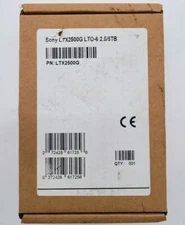 Sony LTX2500G LTO-6 2.5/5TB Storage Data Tape Cartridge