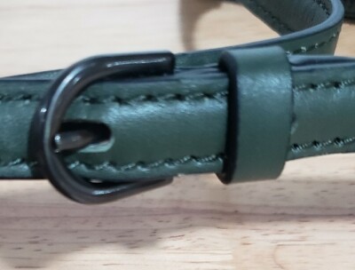 💥💥💥Etienne Aigner Harper Small Crossbody Pine Green Leather Purse Bag