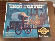 Vintage Wagons Of The "Old West" Chuck Wagon Craft Master Model New!