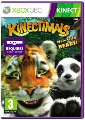 Kinect Xbox 360 Spiel Kinectimals jetzt mit Bären! PAL UK **BRANDNEU & VERSIEGELT!!**