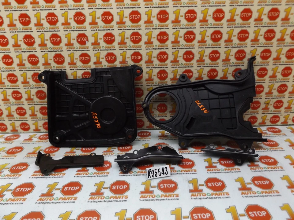 2001-2011 HYUNDAI ACCENT UPPER & LOWER TIMING COVER SET 21350-26002 OEM - Image 2 of 4