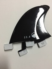 Liquid Force S 3.4 Wakesurf FCS Fin Set - 2 Fins