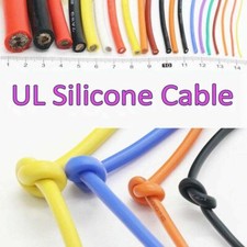 UL Silicone Cable 0.08mm 2/4/6/7/8/10/11/12/13/14/15/16/17/18/20/22/24/26/30AWG