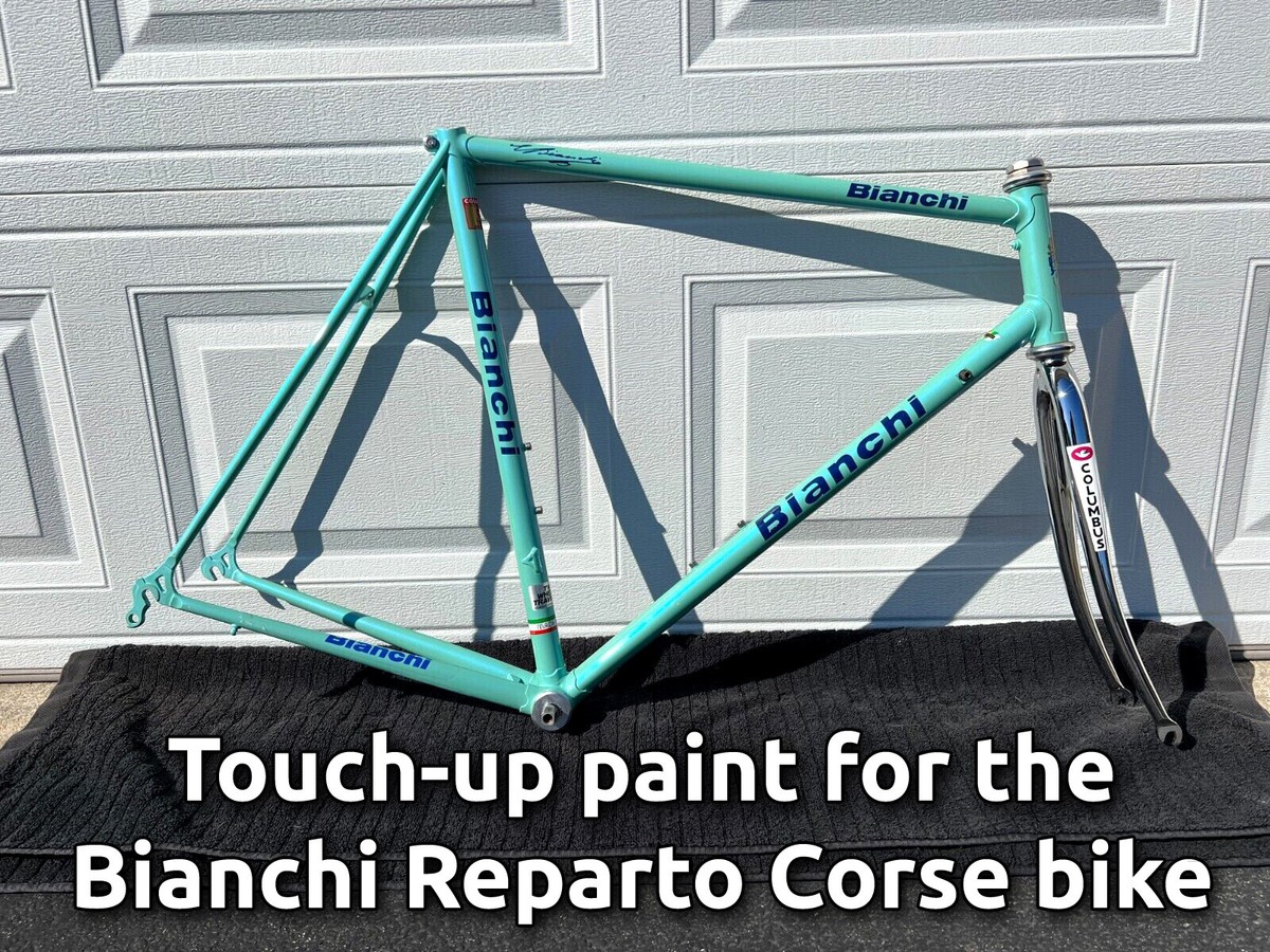 Touch-up Paint for Bianchi Reparto Corse Road Bike 15ml Celeste Green Touch  Up