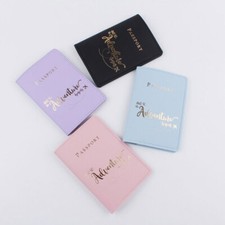 Passport Cover Holder Wallet Case Protector Travel Accessories Sleeve PU Leather