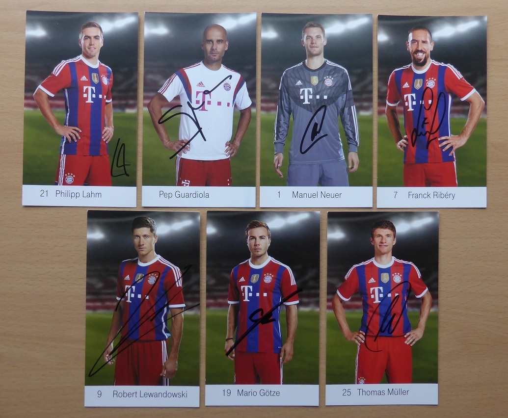 2012/13 -- 22 Tom Starke -- FC BAYERN MÜNCHEN - Original Autogrammkarte