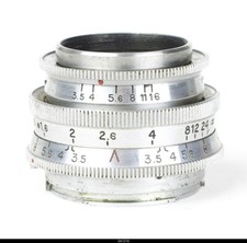 Ihagee Anastigmat Exaktar 3.5/5.4 cm very rare lens for Kine Exakta