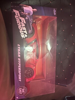 Jada Toys Fast & Furious W Motors Lykan HyperSport Die-Cast Vehicle 1:24 Scal...