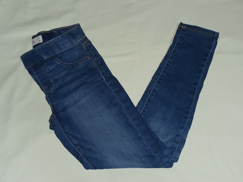 SO - Girls sz 12 Denim Jeans / Jeggings, Adjustable Waist