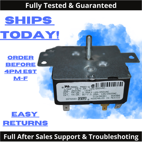 Genuine OEM KENMORE Dryer Timer 3976583 WP3976583 AP6009032 3406718 FSP