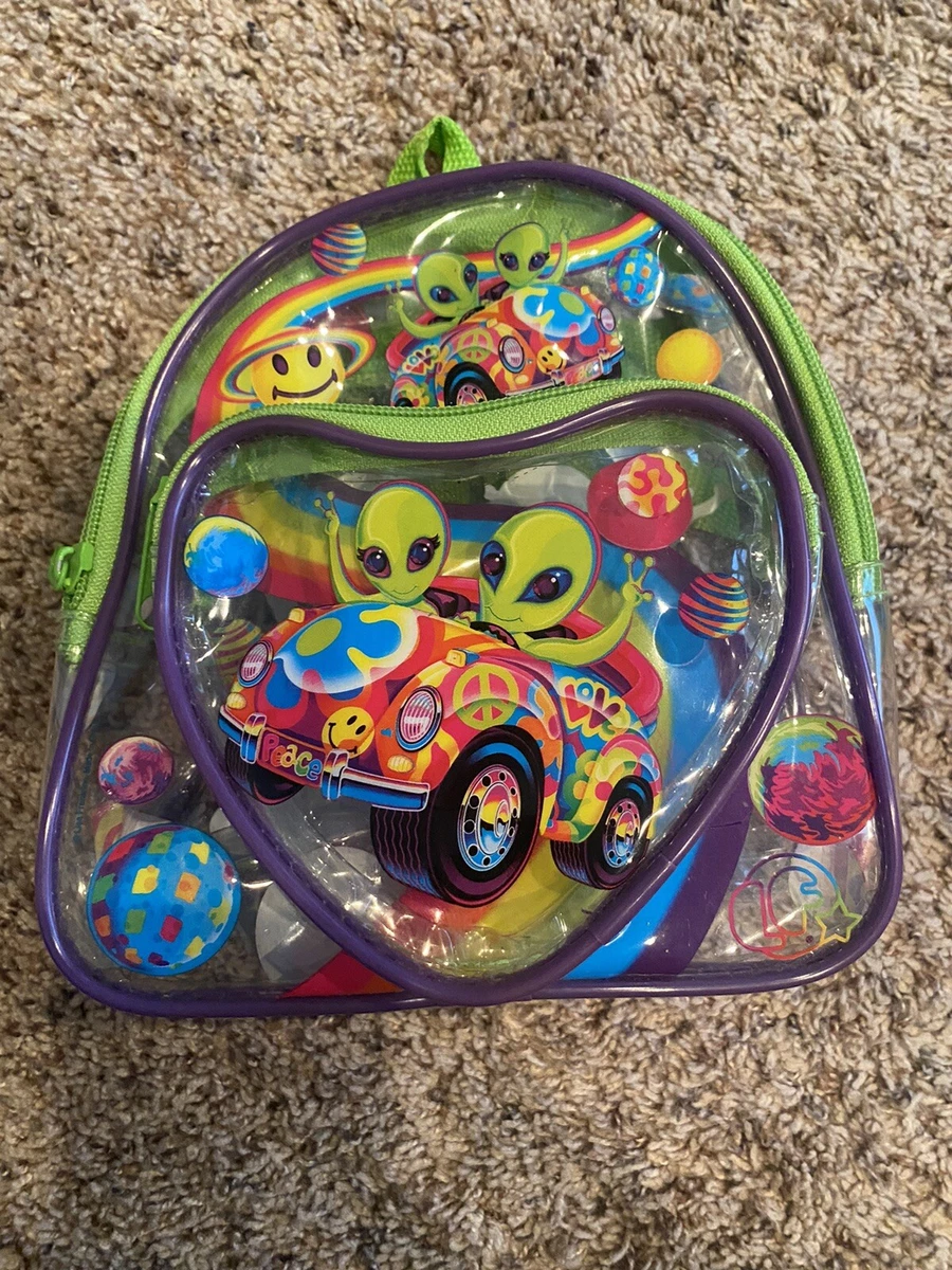 Vintage 90s Lisa Frank Alien Mini Backpack | eBay
