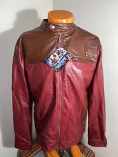 A3 Guardians of the Galaxy Vol 2 Star Lord Moto Robe Factory Jacket NWT Mens Med