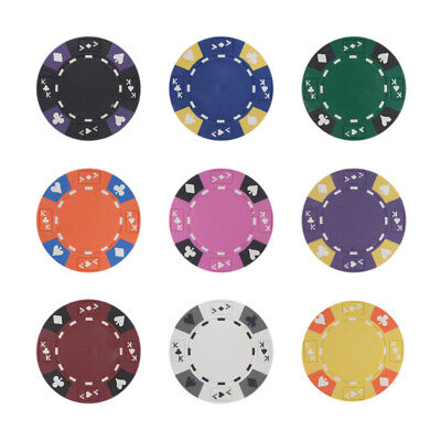 NEW 300 PC Ace Casino 14 Gram Clay Poker Chips Bulk Lot Mix or Match Chips