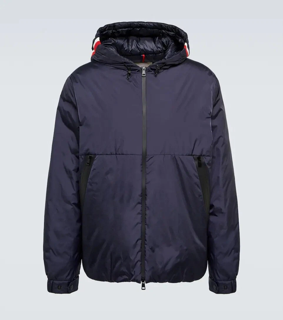 Nw MONCLER down filled short jacket MELAMPYRE 1A00218 68352 blue W CODE