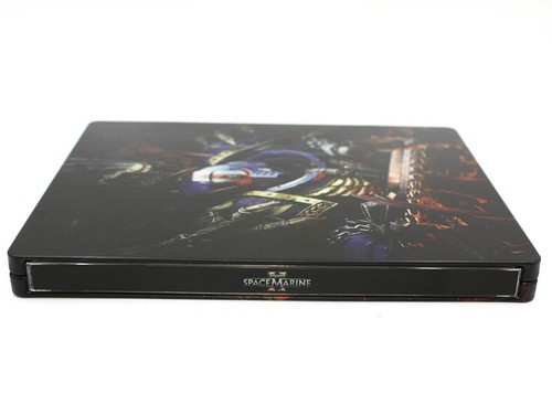 Nuevo Estuche Steelbook Oficial Edición Limitada Warhammer 40k Space Marine 2 Sin Juego - Imagen 5 de 6