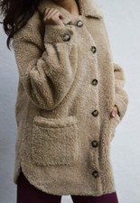 Ichi Reversible Teddy Coat S/m