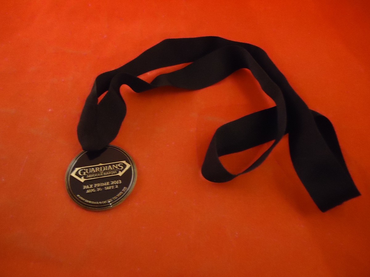 Guardians of Middle Earth Lord of the Rings PC PS3 Xbox 360 RARE Pax  Medallion