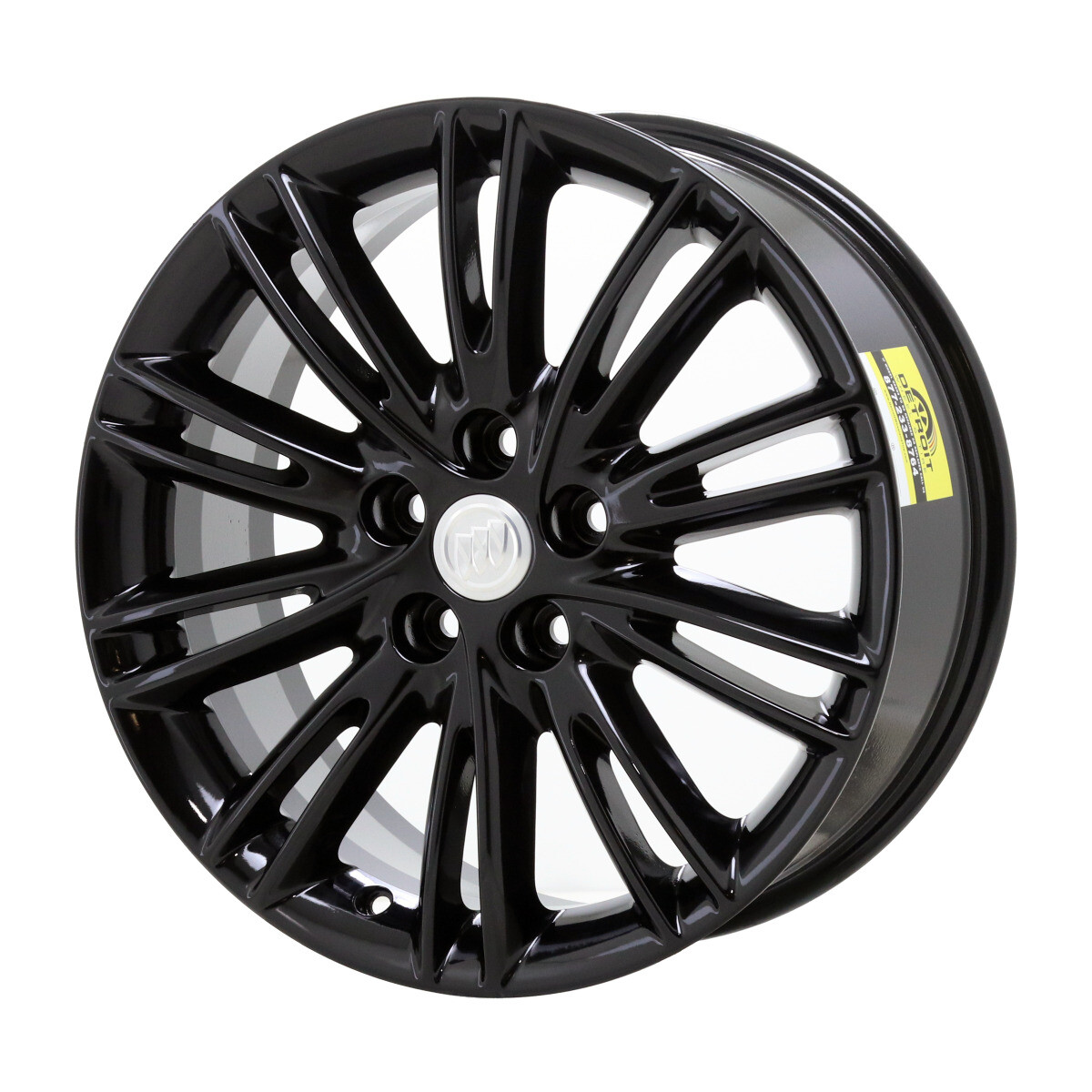 18" BUICK ENVISION GLOSS BLACK EXCHANGE WHEELS RIMS FACTORY OEM 4777