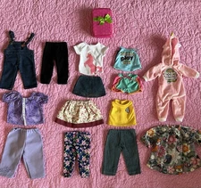 Lot Of 18” DOLL CLOTHES To Fit American Girl, Our Generation and Others 14 Pcs