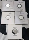 Silver Bullion 5 ONE GRAM COINS .999 SILVER LOT OF 5🔥🔥