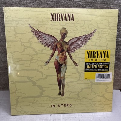 NIRVANA IN UTERO 30TH ANNIVERSARY LP w/ BONUS 10  VINYL RECORD LIMITED ED. NEW!