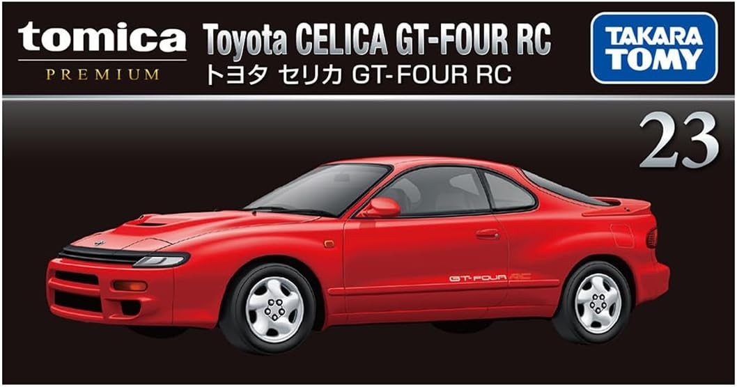 TOMICA PREMIUM 23 Toyota Celica GT-FOUR RC 1/60 TOMY DIECAST CAR