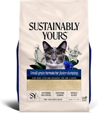 Natural Cat Litter Small-Grain Formula Exceptional Clumping Odor Control