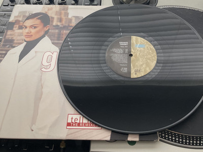 Groove Theory   Tell Me OG 1995 Press 12'' in Picture Cover VG+/VG
