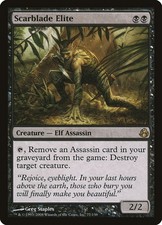 Scarblade Elite [Morningtide] Moderately Played