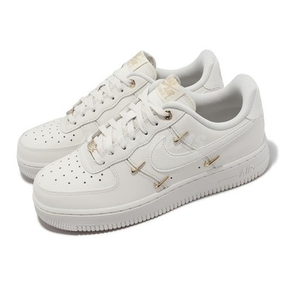 Nike Wmns Air Force 1 07 LX AF1 Sail Metallic Gold Women Casual Shoes FV3654-111