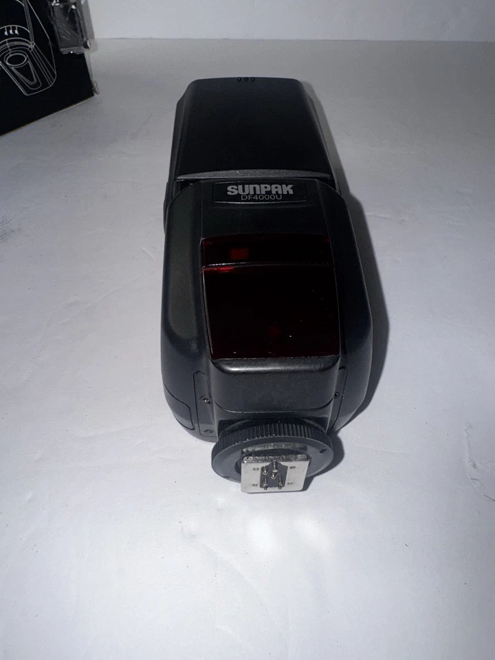 Sunpak DF4000U External Flash For Canon Cameras Untested - Image 2 of 4