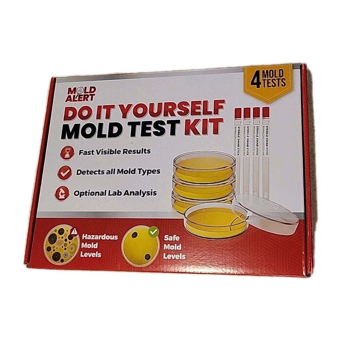 Diy At Home Mold Test Kit With Self-Analysis Guide 4 House Apartment Condo Room