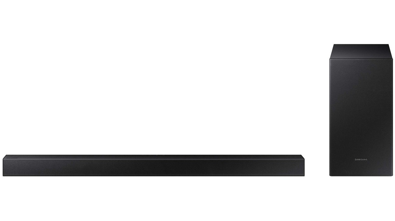 Samsung HW-T420/ZF barre de son 2.1 audio numérique optique pour téléviseur