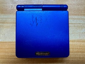 Nintendo Gameboy Advance SP AGS-001 iQue Cobalt Blue Handheld System Console