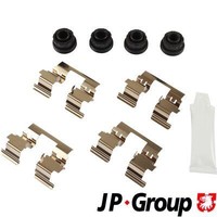 5X JP Group 1264004310 ZubehöRsatz, Scheibenbremsbelag FüR Opel