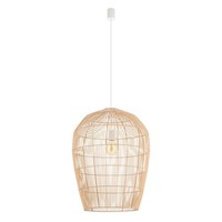 Pendelleuchte Esstisch Modern Bambus Natur Ø53,5 Cm E27 Esszimmer HäNgelampe