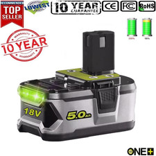 5.0Ah 18V Battery P108 PBP005 Lithium-Ion For RYOBI P108 P109 P197 NEW