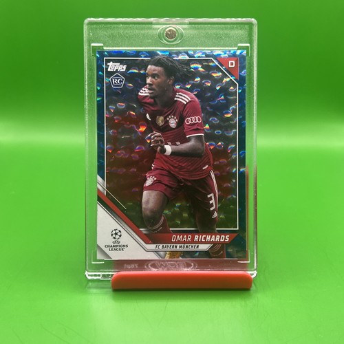 Topps UCC Flagship 2022 Omar Richards /99 Blue Bayer Munich SP Rookie