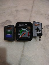 For Yamaha L2SN DT100 X YB100 Deluxe RX100 Speedometer Assy Ignition Switch Set