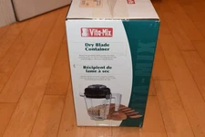 NEW Old Stock~Vitamix Mini 32oz Dry Grains Container Tritan Dry Blade ~ VM0137