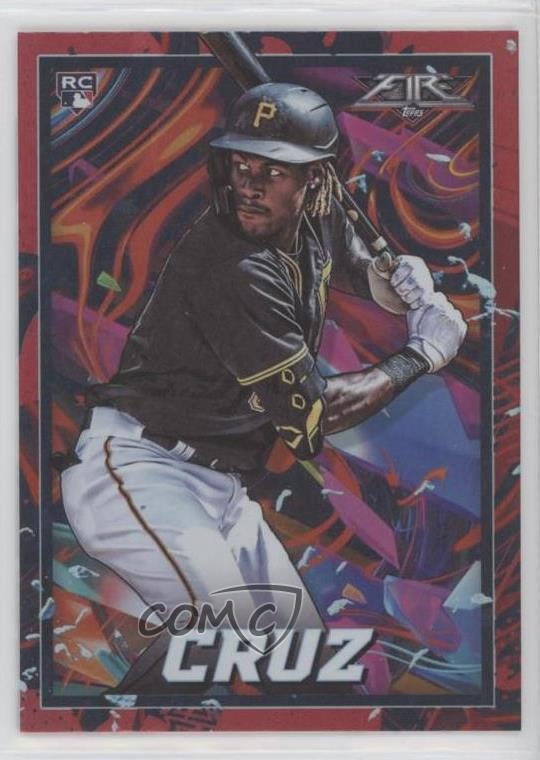 2022 Topps Fire Flame Oneil Cruz #133 Rookie RC 11mn