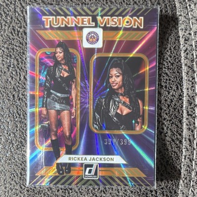 Panini 2025 Donruss WNBA Tunnel Vision #12 Rickea Jackson /399 Sparks